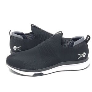 Kuru Atom Shoes Men's 11 Slip On Walking Sneakers Black Comfort Casual Kurucloud